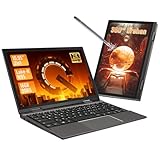 LONGEVINCE Mini Laptop, 10,95 Zoll Ultrabook Laptop, 2000 * 1200 Touch Display, Celeron N95 (bis zu...