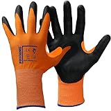 ROSTAING Duranit-PLUS Handschuh, Schnittschutz, für den Bau und Heimwerker, geeignet für scharfe...