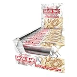 IronMaxx Lava Protein Bar - White Almond Coconut 18x40g | High Protein Riegel mit cremigem Kern &...