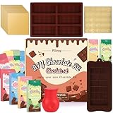 Pllieay DIY Schokoladen Set KEINE Schokolade Schokoladenkit Schokolade Selber Machen Set...