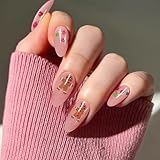 JMEOWIO Nagelfolie UV Härtend Weihnachten Slicht UV Gel Nail Strips Nagelsticker Nagelaufkleber...