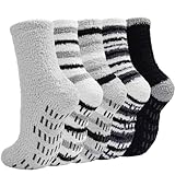 Blu Ninfee Kuschelsocken Wintersocken Herren, Haussocken Stoppersocken Herren 5Paar, Warme...