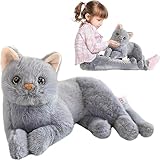 Rmeet Katze Kuscheltier 30 cm Realistischen Katze Plüschtier Stofftier Kawaii Flauschiges...