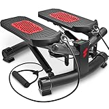 Sportstech 2in1 Twister Stepper mit Power Ropes - Deutsche Qualitätsmarke - STX300 Drehstepper &...