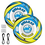 Aufblasbarer Schlitten mit Griffen, 47 Zoll Snow Tube Verschleißfestes und Frostsicheres Material,...