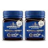 Haddrell's of Cambridge Manuka Honig MGO 250+ (UMF 10+) 2x250g – Zertifizierter Manukahonig aus...
