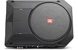 JBL BassPro SL2 Aktiv Subwoofer Auto Set - Car hifi Untersitz Bassbox Gehäuse mit Bassreflex Woofer...