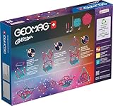 Geomag Glitter 60 Teile Magnetisches Spielzeug für Kinder, Geschenk für Jungen und Mädchen im...