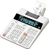 CASIO Druckender Tischrechner FR-2650RC, 12-stellig, 2-Farbdruck, Steuerberechnung, Netzbetrieb...