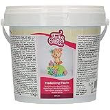 FunCakes Modellierpaste Weiß: Perfekt zum Modellieren von Figuren, Cake Topper und Rüschen. Stark,...