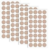 TIESOME 128 Stück Filzgleiter Selbstklebend Set, 5 mm Dicke Bodenschoner für Stühle rutschfest...