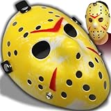 Retoo Jason Mask, Horror-Hockey-Maske für Halloween, Halloween-Kostüm, Jason Maske Cosplay Party...