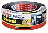 tesa extra Power Universal Gewebeband - Gewebeverstärktes Ductape zum Reparieren, Befestigen,...