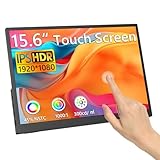 Kyyivwine 15T 15,6 Zoll FHD1080P Tragbarer Monitor,IPS-Sreen Touchscreen-Display with 2...