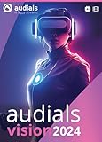 Audials Vision 2024 - Videos mit AI verbessern und organisieren | 1 Gerät | 1 Benutzer | PC...