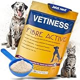 Vetiness Fibre Active 675 g für Hunde und Katzen | Probiotika Enterococcus Faecium, reguliert die...