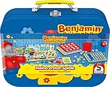 Schmidt Spiele 40573 - Benjamin Blümchen Spielekoffer, Meine ersten Spiele