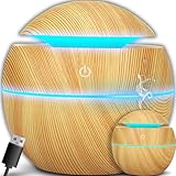 Retoo Luftbefeuchter Aroma Diffuser Ultraschall, Aromatherapie Öle Diffusor mit Farben LED Licht,...