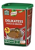 Knorr Delikatess Sauce zu Braten (pur als Bratensoße, Soßenbinder und zum Verfeinern), 1er Pack (1...