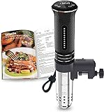 KitchenBoss Sous Vide Garer Stick Präzisionskocher Präziser: G300T Temperatureinstellung IPX7...