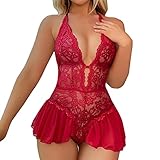 CAUYDY Unterwäsche Frauen Reizwäsche Unterwäsche Negligee Sexy Babydoll Dessous Minikleider Damen...