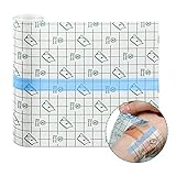 Dyroe Duschpflaster Wasserfest Pflaster Groß Rolle, Tattoo Folie Heilung 15cm*3m, Wasserdicht...