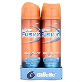 6 x Gillette Fusion Proglide Rasiergel Hydrating 200 ml
