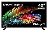 DYON iGoo-TV 40F 100cm (40 Zoll) Google TV (Full-HD, HD Triple Tuner, Prime Video, Netflix, Google...