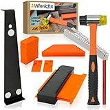 Hinrichs Laminat Verlegeset - 46-teiliges Komplettset - Boden Verlegewerkzeug - Parkett, Vinylboden,...