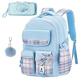 Ausing Schulrucksack Grundschule AtmungsaktivLeichter Schulrucksack Wasserdichte Schultasche mit...
