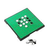 KOKOSUN Reversi Schach, Reversi Spiele, 20×20cm Brett-Strategiespiel, Schwarz-Weißes Schach,...