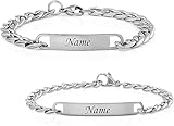 Partnerarmbänder mit Gravur | Personalisierte Armbänder | Armband mit Gravur |...