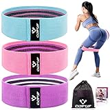 Resistance Bands Fitnessband, Booty Sport Bands Widerstandsbänder für Hip Beintraining,...