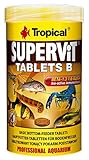 Tropical Supervit Tablets B Hauptfutter Bodentabletten, 1er Pack (1 x 250 ml)