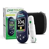 OneTouch Ultra Plus Reflect Blutzucker-Messgerät (mg/dl) I Diabetes-Testset (Zucker-Krankheit) I 1...