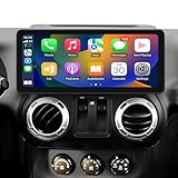 12,3 Zoll Qualcomm 8Core Android13 Autoradio für Jeep Wrangler JK 2011-2018 Stereo Ersatz HD...