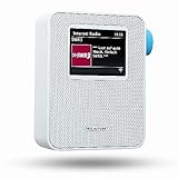 BLAUPUNKT PIB 100 SE Steckdosen Internetradio, WLAN Empfang, großes Farb-Display, Steckdose Digital...