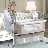 Elektrische Babyschaukel und -wippe 3-in-1 – Schaukelstuhl Wiege Bett – tragbare Wiege für...