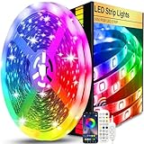 LED Streifen, USB, RGB, Timer Einstellung, Lichterkette mit Fernbedienung, Musik-Synchronisation,...