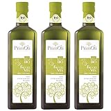 PrimOli Kaltgepresstes Bio Olivenöl aus 100% ITALIENISCHEN BIO OLIVEN, von Bio Früchten, fruchtig,...