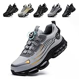 Arbeitsschuhe Herren Damen Sicherheitsschuhe Stahlkappenschuhe Sportlich Atmungsaktiv rutschfeste...