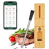 Kabellose Fleischthermometer, IPX7 Meat Thermometer Für Oven, Grill, Kitchen BBQ, Smoker, Pfanne...