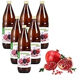 Mynatura Granatapfelsaft 100% Direktsaft naturtrüb I 6 L I Muttersaft I ohne Zusätze I...