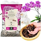 Orchideenerde 5L – Premium Substrat mit Pinienrinde, Kokos & Keramzyt – Optimale Erde für...