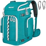 RESVIN Skischuhtasche, 65 l, robuster Reiserucksack, 1680D Nylon, wasserdicht,...