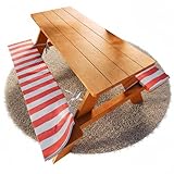 FRIEDO - Kindersitzgruppe inkl. Polsterauflage - Gepürfte Kinder Gartenmöbel - Sitzgruppe Kinder...