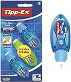 Tipp-Ex Micro Tape Twist Einweg-Korrekturroller, 3 Stück Farbe zufällig