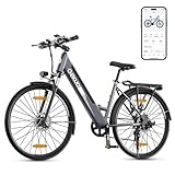 Qekud 26M208 E-Bike, 26' Elektrofahrrad, mit 36V 12.5Ah Li-Ion Akku, 250W Motor, Reichweite bis zu...