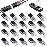 50 Stück Praktischer Schneller Kabelstecker, Kabelstecker 2-poliger...