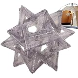 Outdoor-Lampenschirm, Camping-Laterne, Lichtabdeckung, 20,3 x 20,3 cm, faltbarer, wasserdichter...